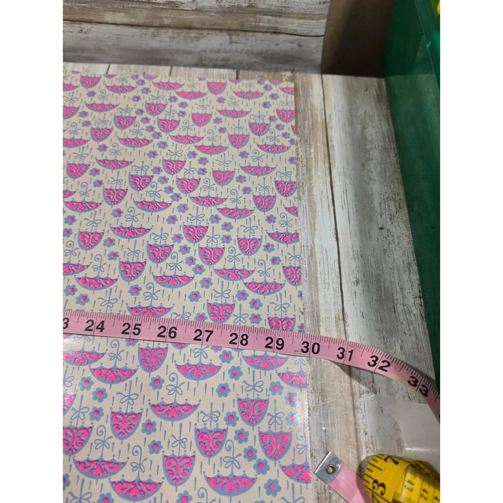 Vintage Gift Wrap Lot Hy-Sil Norcross Santa Floral Baby Football Retro Paper
